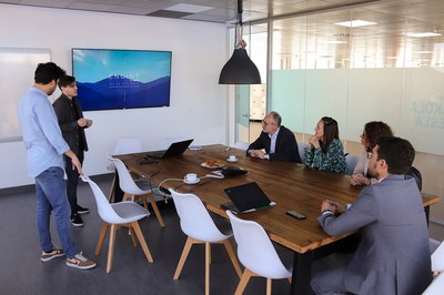 L’Ajuntament acorda amb la tecnològica global Idneo la seva participació en el projecte Mollet HUB .