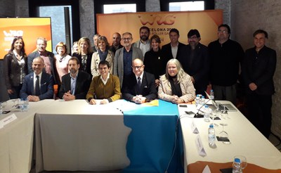 Josep Monràs participa a la reunió del Comitè Territorial dels World Roller Games .