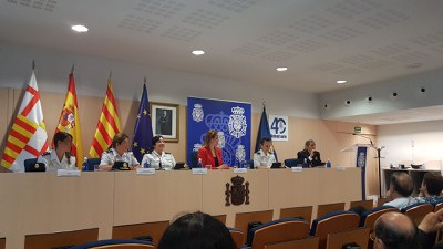 La Policia Municipal participa a la jornada “Dona Policia, 40 anys d’història i reptes de futur”.