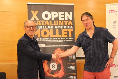 L’elit mundial de billar americà es torna a citar a Mollet .