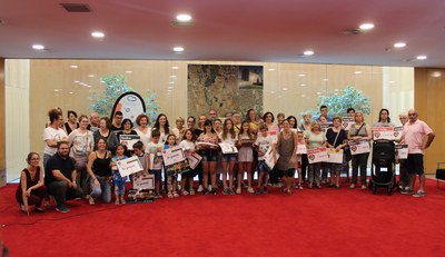 Es lliuren els premis de Mollet és Fira 2019.