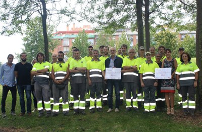 Mollet segueix encapçalant el rànquing de Viles Florides .
