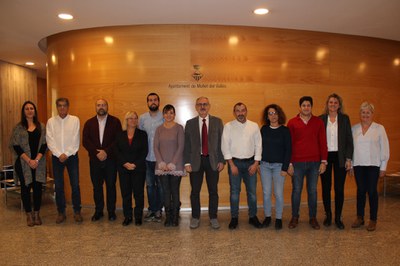 L’alcalde de Mollet presenta el nou cartipàs del govern municipal .