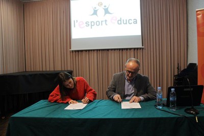 Mollet referma el seu compromís amb l’esport com a eina d’educació i formació .