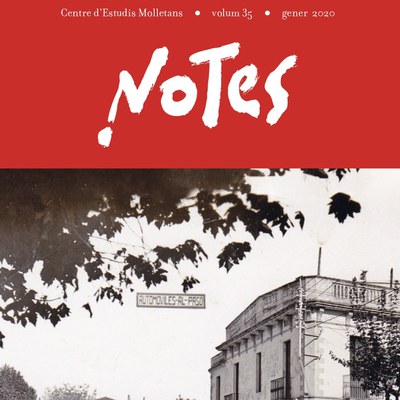 El Centre d'Estudis Molletans presenta por Sant Vicenç el nuevo volumen de la revista Notes.