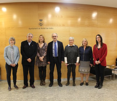 La Diputación de Barcelona elogia y pone como ejemplo a seguir las políticas sociales del Ayuntamiento de Mollet.