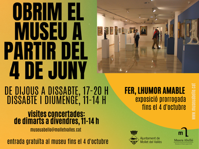 Reapertura del Museo Abelló a partir del 4 de junio.