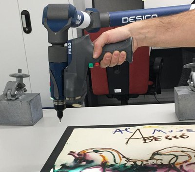 Restauración de una obra de Dalí de la Colección Abelló mediante nuevas técnicas digitales.