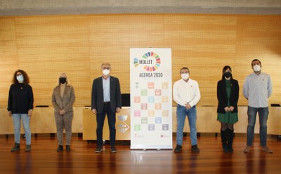 El Ayuntamiento da a conocer sus líneas de actuación para implementar en Mollet los Objetivos de Desarrollo Sostenible de Naciones Unidas.
