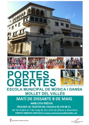 Puertas abiertas y preinscripciones en la Escuela Municipal de Música y Danza, en el año de su 30 aniversario.
