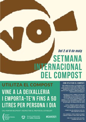 El centro de recogida de Mollet distribuirá compuesto gratuito para huertos y jardines.