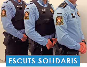 La Policia Municipal de Mollet reconeguda per la seva implicació en la campanya #pelsvalents per la lluita contra el càncer infantil .