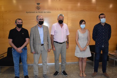 Els efectes positius per a la salut dels espais verds de Mollet, motiu d’estudi acadèmic.