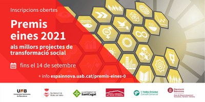 El plazo para presentar proyectos de emprendimiento social a los Premis Eines acaba el 14 de septiembre.
