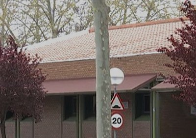 Empiezan las obras del tejado del espacio Sant Jordi.