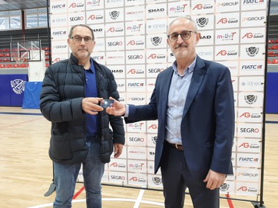 El pabellón Plana Lledó, a punto para afrontar la LEB Plata .