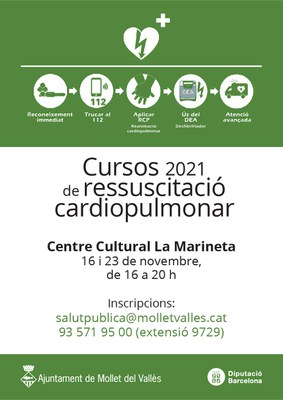 El Ayuntamiento ofrece nuevos cursos de formación de resucitación cardiopulmonar.