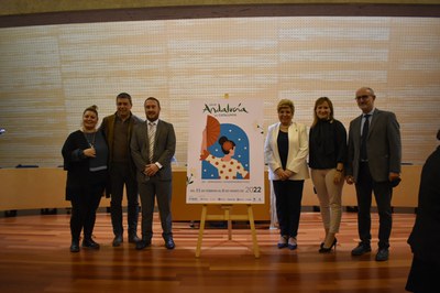Mollet del Vallès acoge la presentación del cartel del Día de Andalucía de Cataluña 2022.