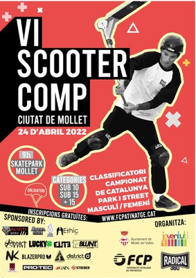 Arriba la VI edició de l’Scooter Comp Ciutat de Mollet.