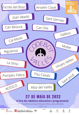 Mollet acull la II Fira de Robòtica Educativa .