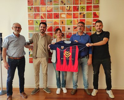 L’Ajuntament de Mollet referma el seu compromís amb la U.D. Lourdes.