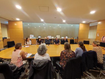 L’Ajuntament de Mollet rep una delegació de professors de la Universitat de Ravensburg.