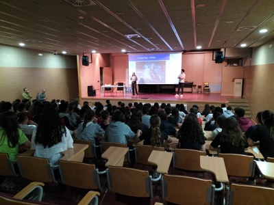 Charla en el Instituto Sant Gervasi.
