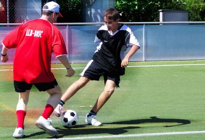 Dimarts, jornades esportives a Can Vila.