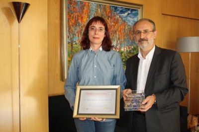 Premi de prestigi mundial per a una molletana.