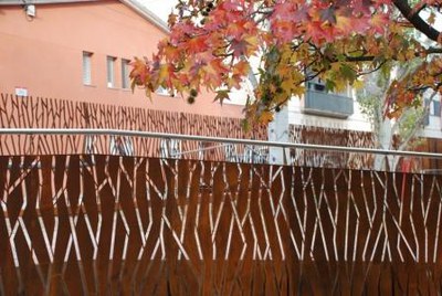 La tanca del parc de Can Mulà seleccionada a la 6a Mostra d’Arquitectura del Vallès.