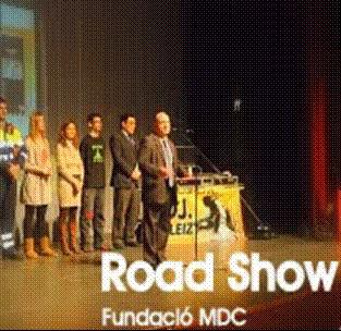 Ràdio Mollet emet Road Show, una representació sobre la seguretat viària.