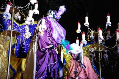 Cabalgata de Reyes 2023 en Mollet.