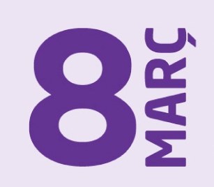Logotipo del 8M.