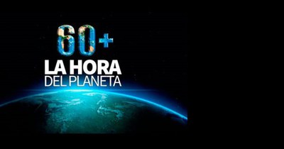 Imagen de la Hora del Planeta.