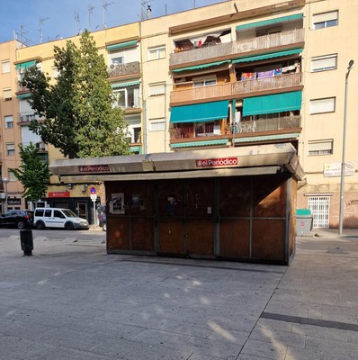 Imagen de un quiosco.