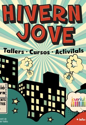 Cartel Invierno Joven 2024.