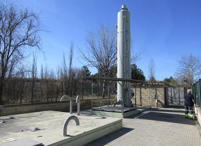 Planta de potabilización (planta de stripping).