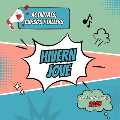 Cartel del programa Invierno Joven 2025.