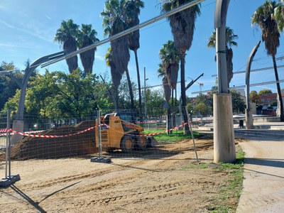 Obres juego infantil Parc dels Colors.