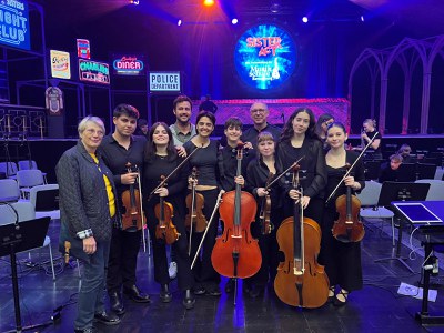 Estudiantes de la Escuela Municipal de Música de Mollet.