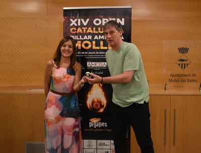 Mireia Dionisio y Gerard Camp.