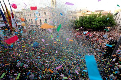 Imagen de la Fiesta Mayor.