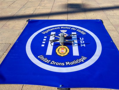 La Policía Municipal de Mollet pone en marcha una unidad de drones.