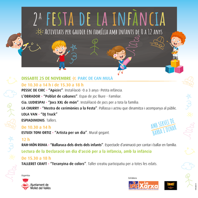 Cartel Fiesta de la Infancia.