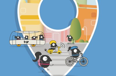 Cartel de la Semana de Movilidad Sostenible 2024.