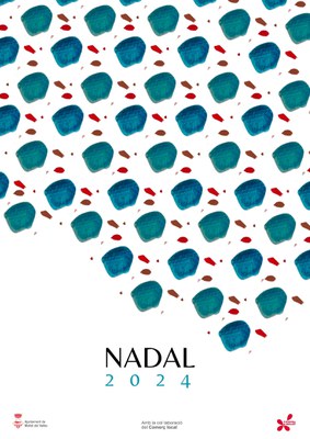 Cartel de Navidad de Mollet.