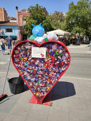 Mollet recoge cerca de 5 toneladas de tapones solidarios durante 2025