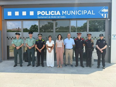 Mollet registra un descenso del 4,8% de los hechos delictivos y aprueba su primer Plan Local de Seguridad de la ciudad.
