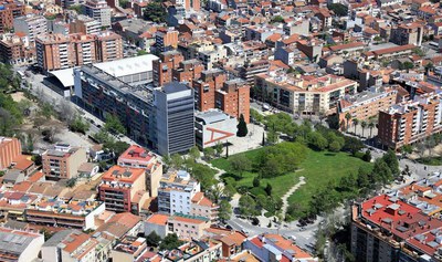 Imatge aérea de Mollet.