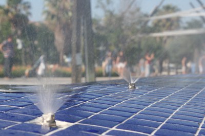 Fuente del Parque de los Colores.